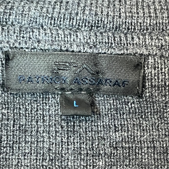 Wool ASSARAF Zip Cardigan - Picture 6 of 11